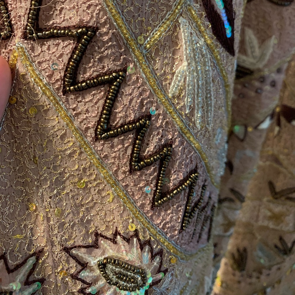 Gorgeous beaded vintage pants
